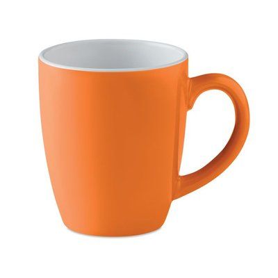 Taza Cerámica 290ml Naranja