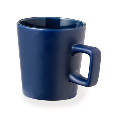 Taza Cerámica 300ml asa Cuadrada