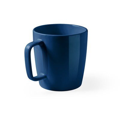 Taza cerámica 450ml brillante Azul Marino