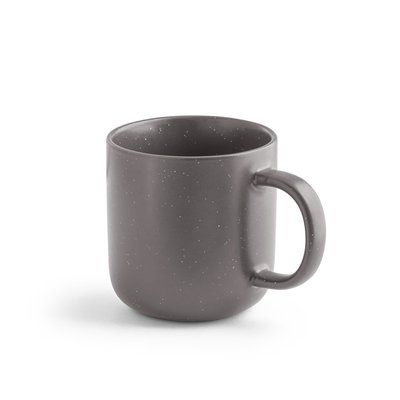 Taza cerámica 90mL rústica Gris Oscuro