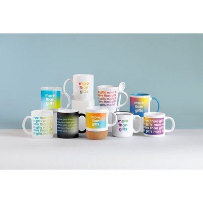 Taza cerámica blanca de 300ml especial para sublimación