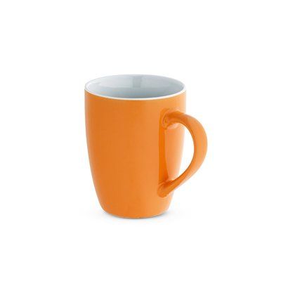 Taza de cerámica de Colores en caja Naranja