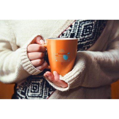 Taza de cerámica de Colores en caja