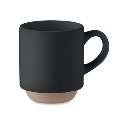 Taza de cerámica diseño Negro