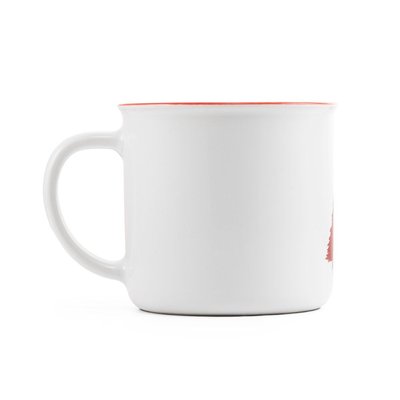 Taza de cerámica navideña 360 mL