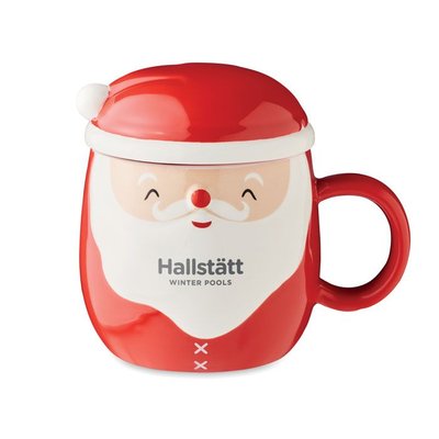 Taza Cerámica Papá Noel 370ml