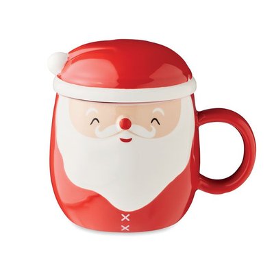 Taza Cerámica Papá Noel 370ml