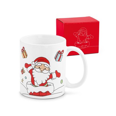 Taza de cerámica Papá Noel