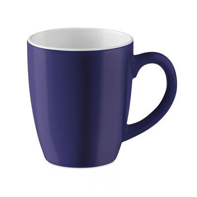 Taza cerámica personalizable de color 300 ml Azul Marino