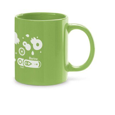 Taza de colores de cerámica 350mL