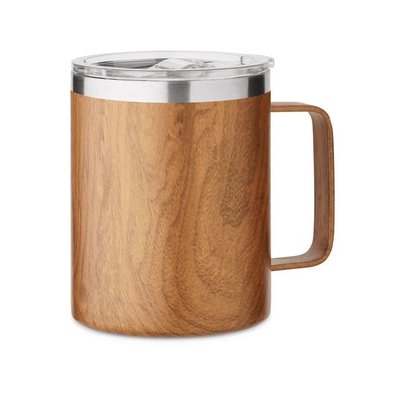 Taza Efecto Madera 300ml Marrón