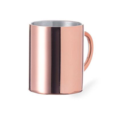 Taza inox 280ml doble pared