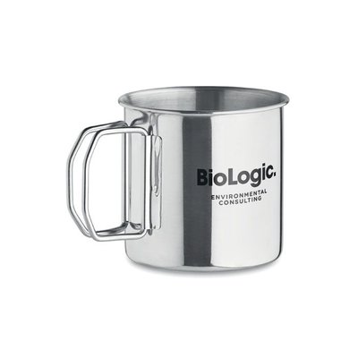 Taza Inox Asa Plegable 330ml