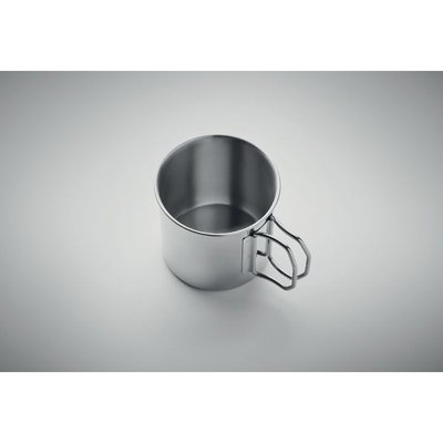 Taza Inox Asa Plegable 330ml