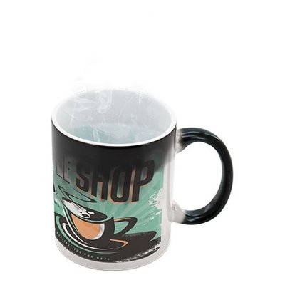 Taza Mágica Aparece Diseño con Calor