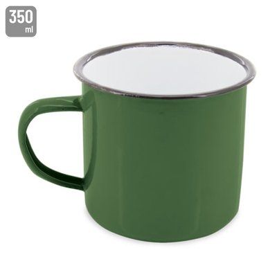 Taza Metal Esmaltado Retro con Irregularidades VE