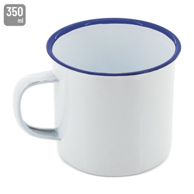 Taza Metal Retro Sublimable con Irregularidades AZ