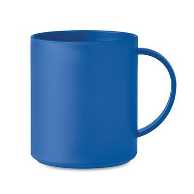 Taza Reutilizable PP 300 ml Azul