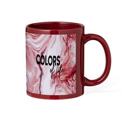 Taza Sublimación 350ml Colores Variados