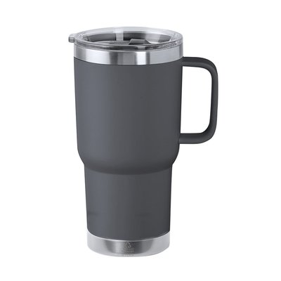 Taza Térmica Acero Inox Reciclado asa Gri