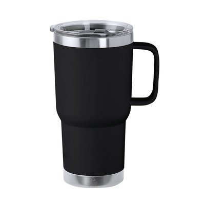 Taza Térmica Acero Inox Reciclado asa Neg