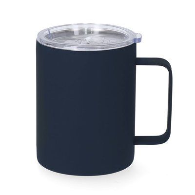 Taza Térmica de Acero Inoxidable Exterior caucho Mar