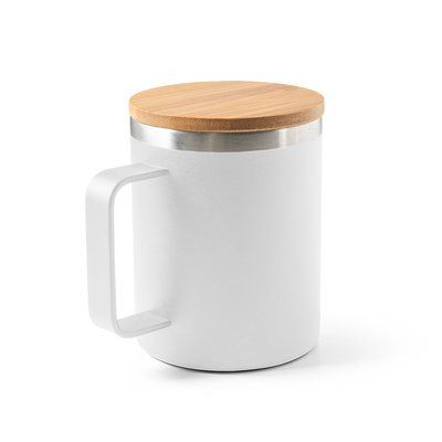 Taza Termo Inox con Tapa 420ml