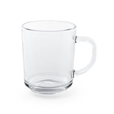 Taza Vidrio 230ml con Sonrisa en la Base