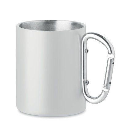 Taza Vintage Inox Doble Pared y asa Mosquetón