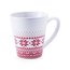 Taza invernal cónica personalizable Taza cónica invernal 350ml personalizable por 1 cara