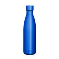 Termo de acero inox 500mL con tapa de rosca Azul Royal