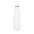 Termo de acero inox 500mL con tapa de rosca Blanco