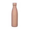 Termo de acero inox 500mL con tapa de rosca Champagne