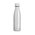 Termo de acero inox 500mL con tapa de rosca Cromado satinado