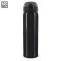 Termo Inox 420ml Apertura Rápida Negro