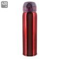 Termo Inox 420ml Apertura Rápida Rojo