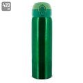 Termo Inox 420ml Apertura Rápida Verde