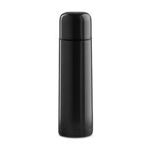 Termo  de colores personalizado en acero inoxidable 500 ml Negro