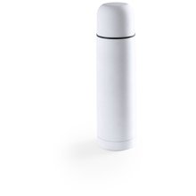 Termo personalizado de acero inoxidable en mate 500 ml Blanco