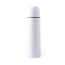 Termo para sublimación de acero inox. (500ml) Blanco