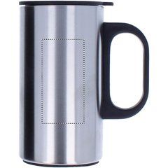 Termo de acero inoxidable personalizado con dos tazas 500ml | MUG 1