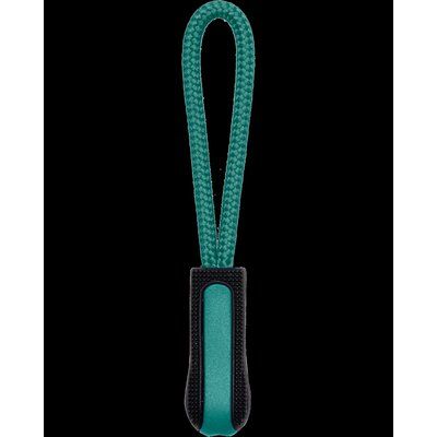 Tirador de cremallera personalizado Black / Kelly Green