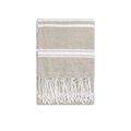 Toalla Pareo Fouta con Rayas 90x180cm Beige