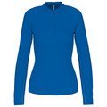 Top deportivo manga larga mujer Azul S