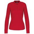 Top deportivo manga larga mujer Sporty Red XS