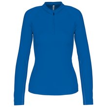 Top deportivo manga larga mujer Azul XXL