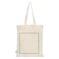 tote bag de algodón orgánico | Trasera