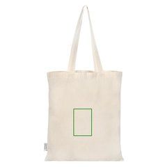 tote bag de algodón orgánico | Trasera