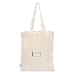 tote bag de algodón orgánico | Trasera