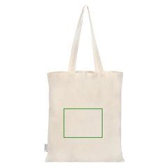 tote bag de algodón orgánico | Trasera